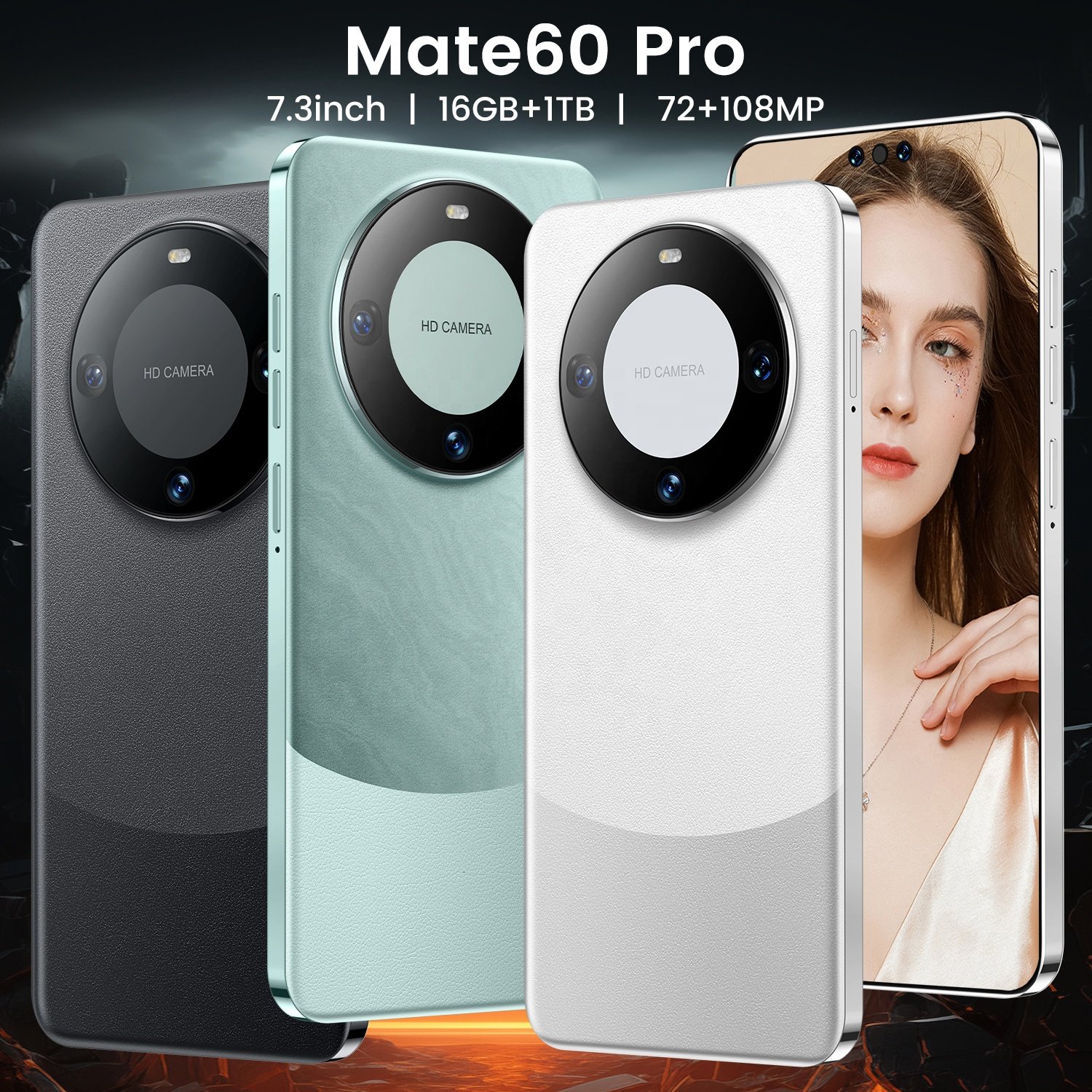 2024 Original Android Mate 60 Pro Phone Smartphone 16+1tb Mobile Phone Cell Phone 5g Smartphone 3g&4g Smartphone